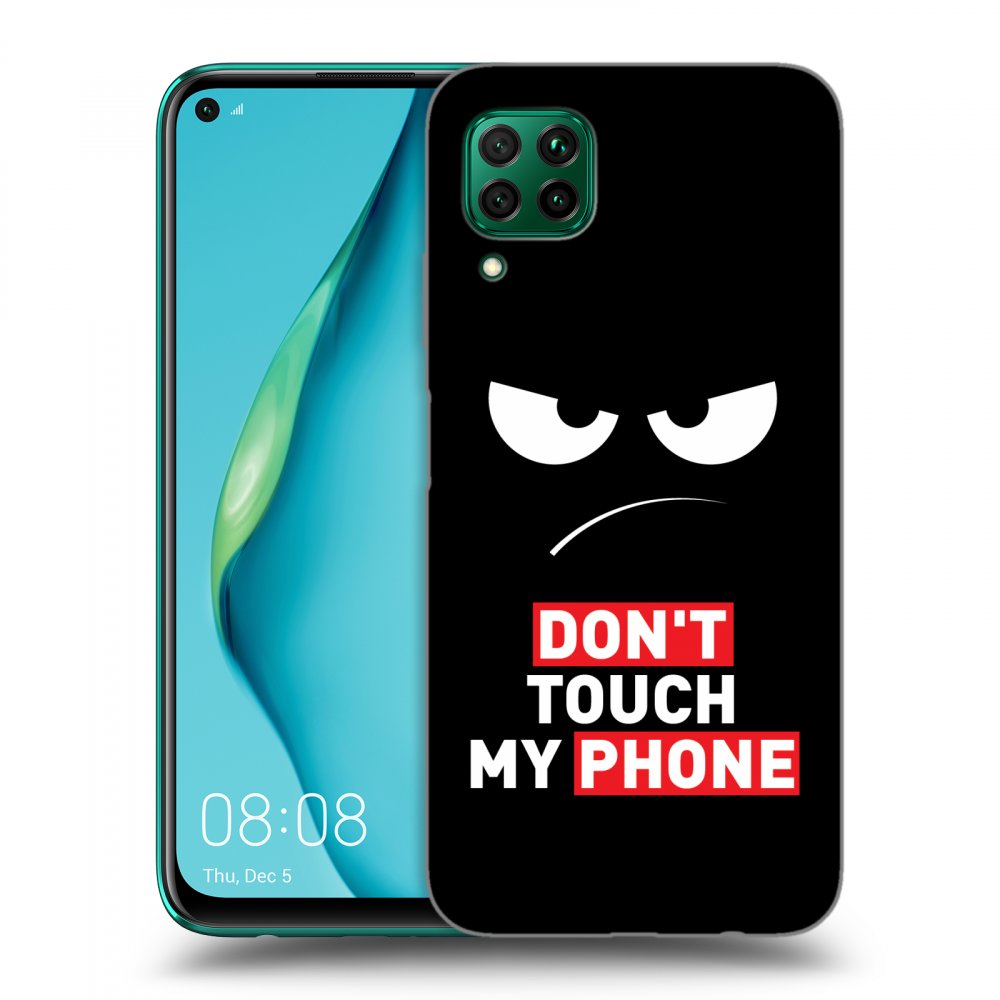 Picasee ULTIMATE CASE za Huawei P40 Lite - Angry Eyes - Transparent