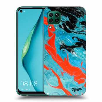 Ovitek za Huawei P40 Lite - Blue Magma