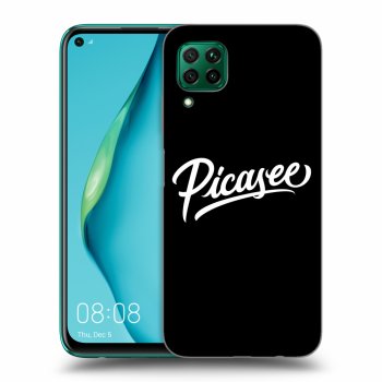 Ovitek za Huawei P40 Lite - Picasee - old logo - white