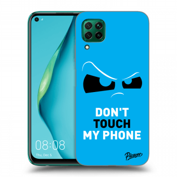 Ovitek za Huawei P40 Lite - Cloudy Eye - Blue