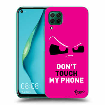 Ovitek za Huawei P40 Lite - Cloudy Eye - Pink