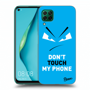 Ovitek za Huawei P40 Lite - Evil Eye - Blue