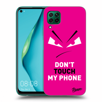 Ovitek za Huawei P40 Lite - Evil Eye - Pink