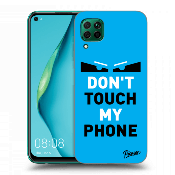 Ovitek za Huawei P40 Lite - Shadow Eye - Blue