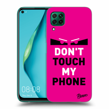 Ovitek za Huawei P40 Lite - Shadow Eye - Pink