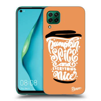 Ovitek za Huawei P40 Lite - Pumpkin coffee