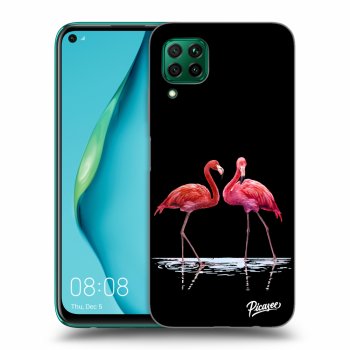 Ovitek za Huawei P40 Lite - Flamingos couple