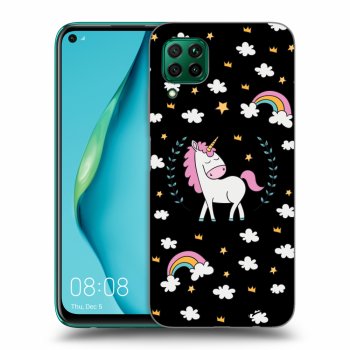 Ovitek za Huawei P40 Lite - Unicorn star heaven