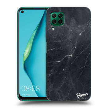 Ovitek za Huawei P40 Lite - Black marble