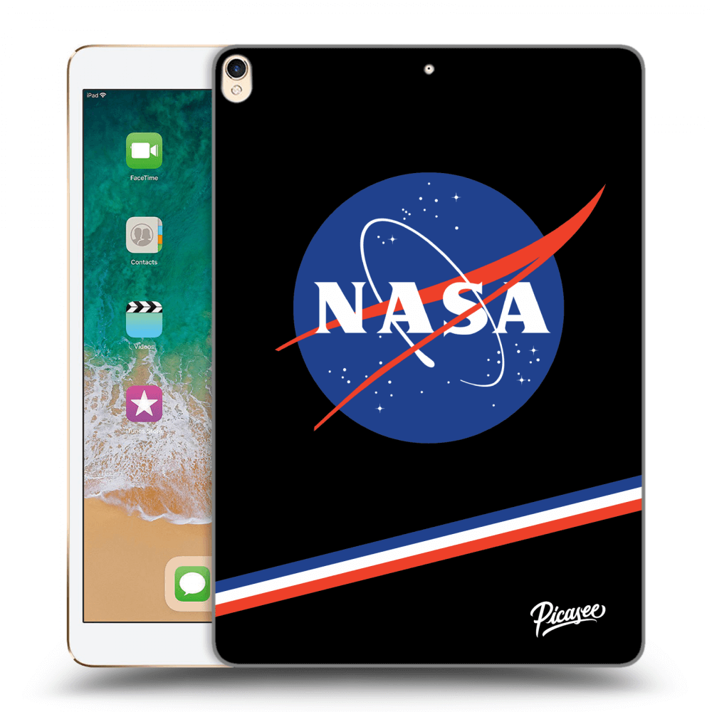 Picasee silikonski črni ovitek za Apple iPad Pro 10.5" 2017 (2. gen) - NASA Original