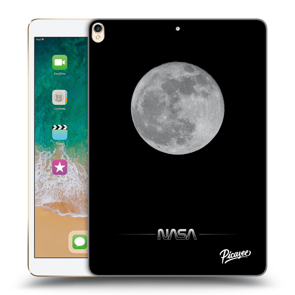 Picasee silikonski prozorni ovitek za Apple iPad Pro 10.5" 2017 (2. gen) - Moon Minimal