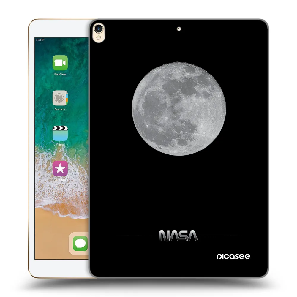 Picasee silikonski prozorni ovitek za Apple iPad Pro 10.5" 2017 (2. gen) - Moon Minimal