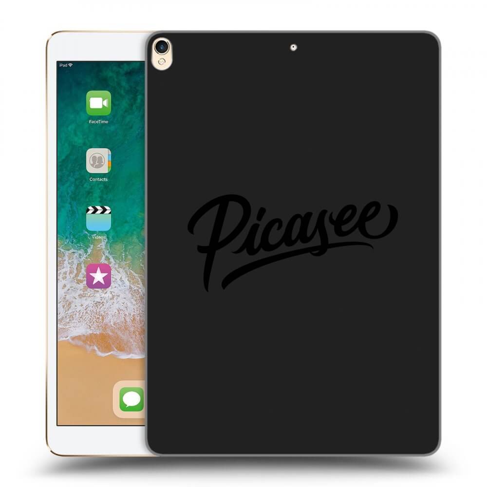 Picasee silikonski črni ovitek za Apple iPad Pro 10.5" 2017 (2. gen) - Picasee - old logo - black