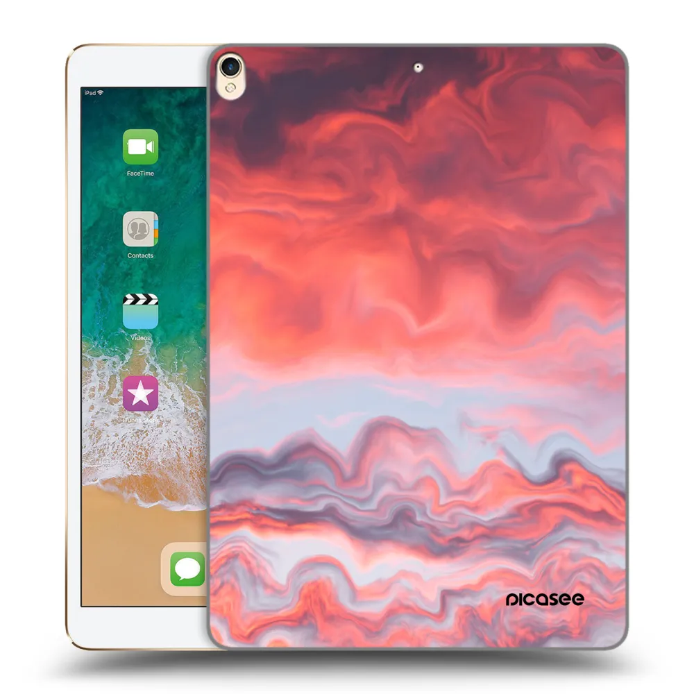 Picasee silikonski prozorni ovitek za Apple iPad Pro 10.5" 2017 (2. gen) - Sunset
