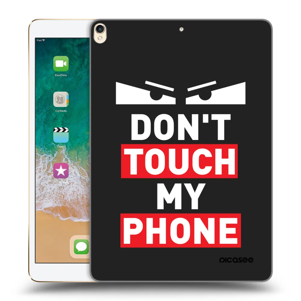 Picasee silikonski črni ovitek za Apple iPad Pro 10.5" 2017 (2. gen) - Shadow Eye - Transparent