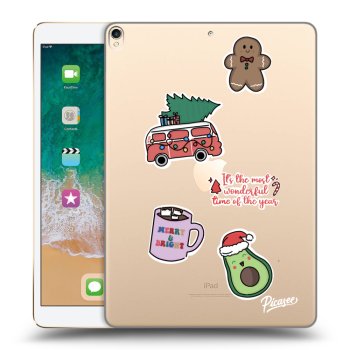 Ovitek za Apple iPad Pro 10.5" 2017 (2. gen) - Christmas Stickers