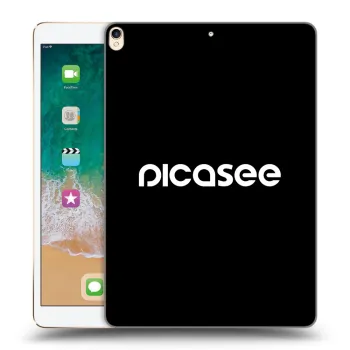 Picasee silikonski črni ovitek za Apple iPad Pro 10.5" 2017 (2. gen) - Picasee - new logo - white