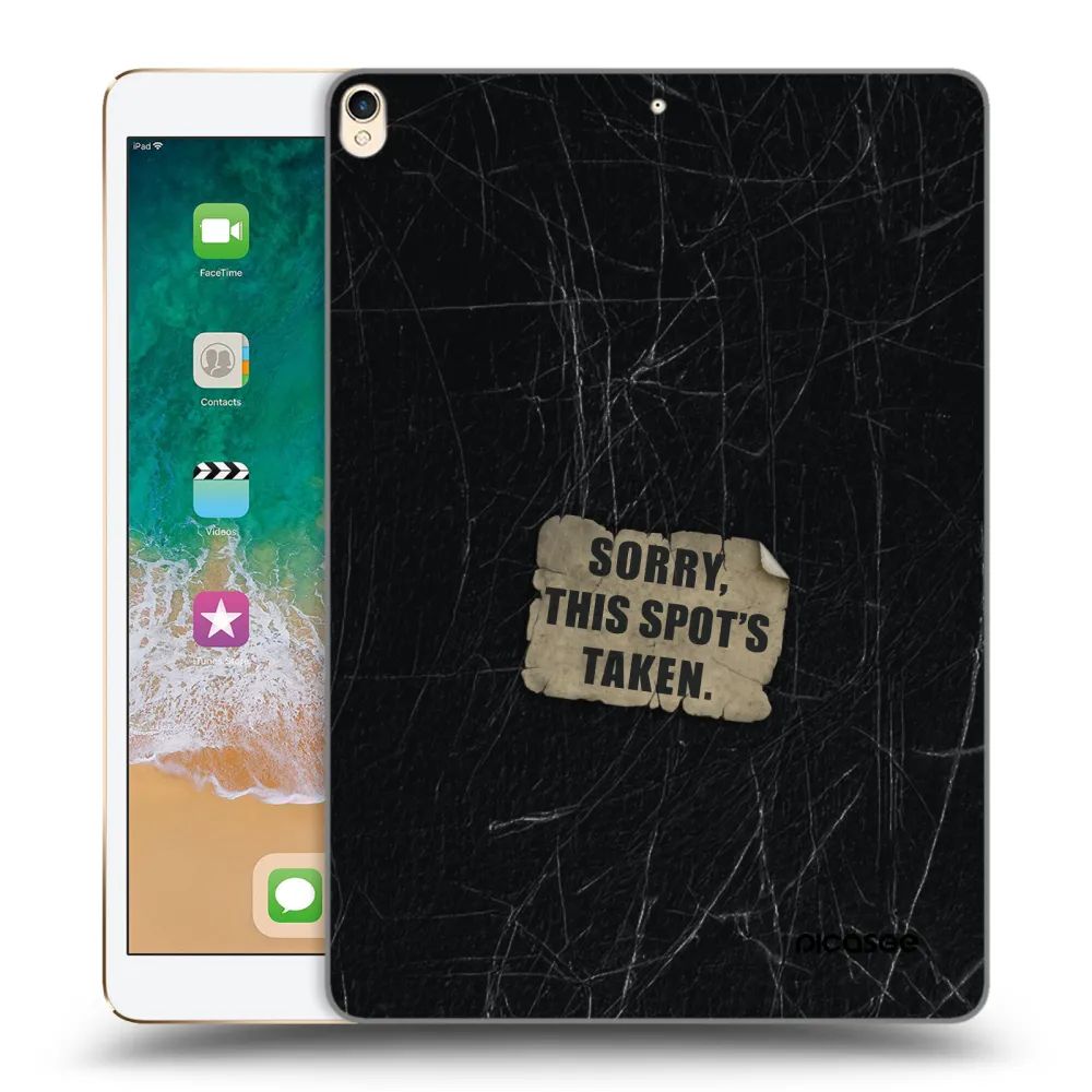 Picasee silikonski prozorni ovitek za Apple iPad Pro 10.5" 2017 (2. gen) - SORRY