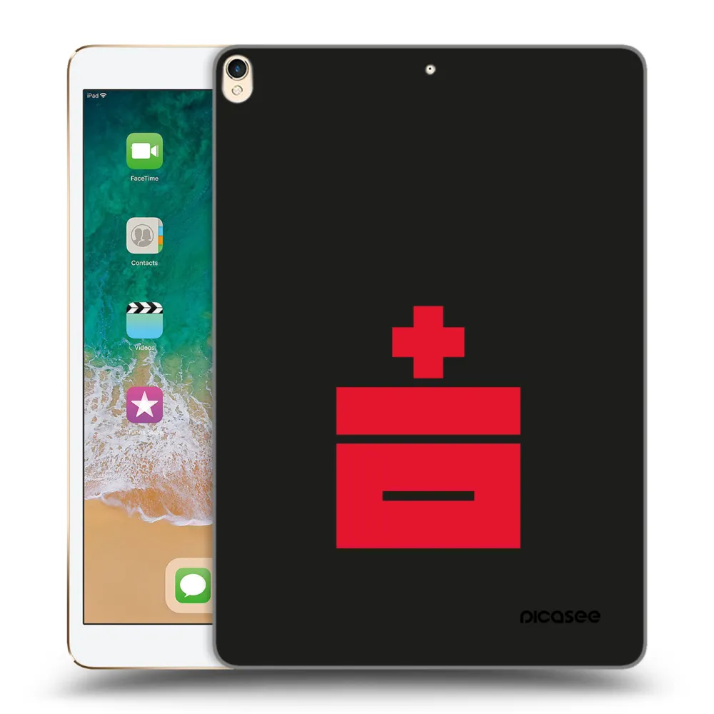 Picasee silikonski prozorni ovitek za Apple iPad Pro 10.5" 2017 (2. gen) - Le Plastenciaga