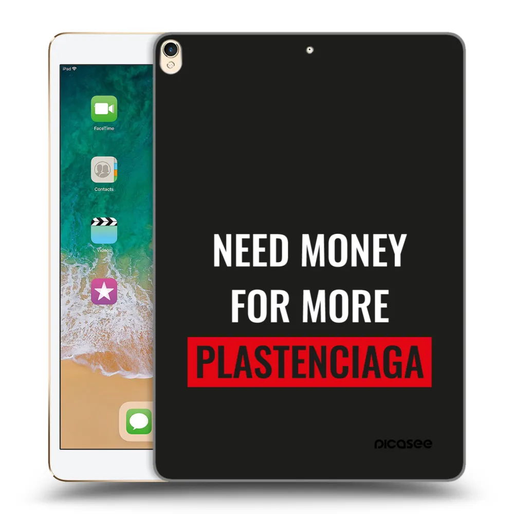 Picasee silikonski prozorni ovitek za Apple iPad Pro 10.5" 2017 (2. gen) - More PLASTENCIAGA