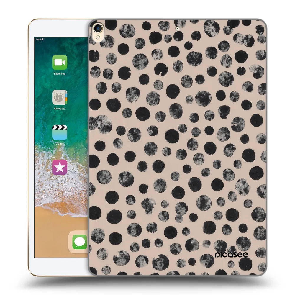 Picasee silikonski prozorni ovitek za Apple iPad Pro 10.5" 2017 (2. gen) - Dots