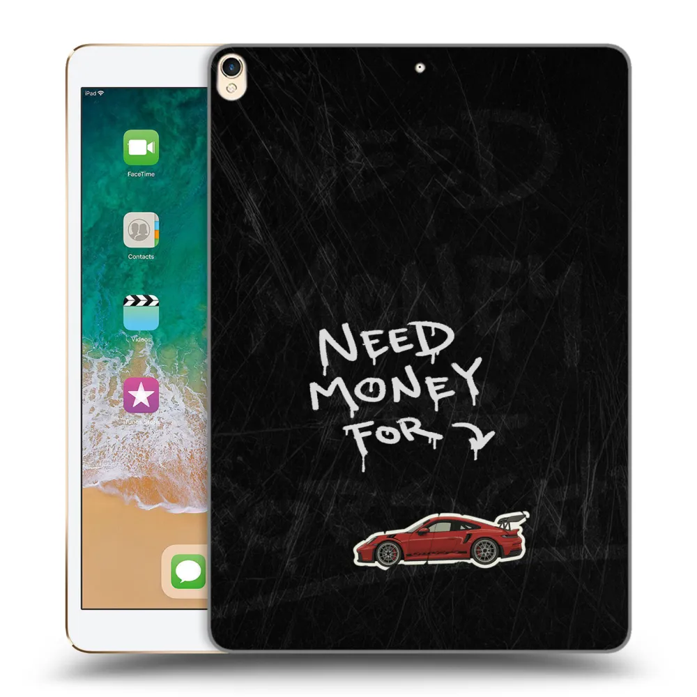 Picasee silikonski prozorni ovitek za Apple iPad Pro 10.5" 2017 (2. gen) - Track Mode