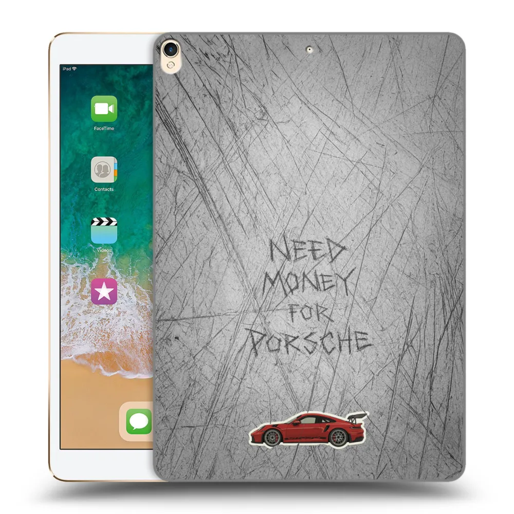 Picasee silikonski prozorni ovitek za Apple iPad Pro 10.5" 2017 (2. gen) - Garage Scratch