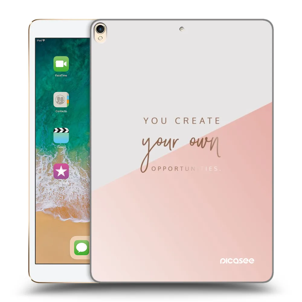 Picasee silikonski prozorni ovitek za Apple iPad Pro 10.5" 2017 (2. gen) - You create your own opportunities