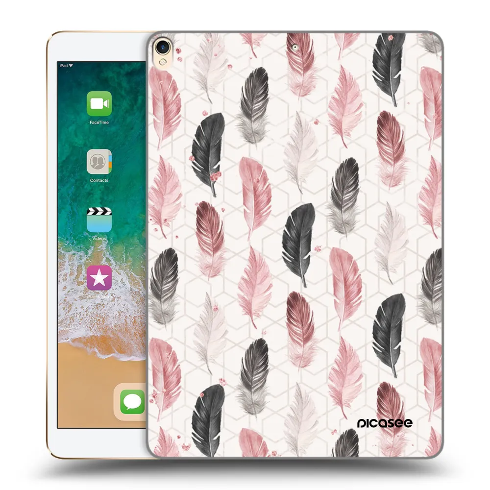 Picasee silikonski prozorni ovitek za Apple iPad Pro 10.5" 2017 (2. gen) - Feather 2