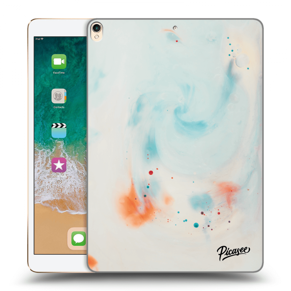 Picasee silikonski črni ovitek za Apple iPad Pro 10.5" 2017 (2. gen) - Splash