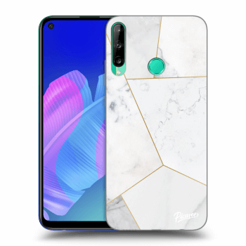 Ovitek za Huawei P40 Lite E - White tile