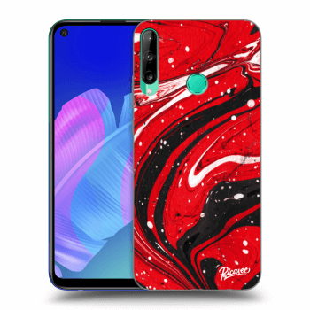 Ovitek za Huawei P40 Lite E - Red black