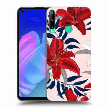 Ovitek za Huawei P40 Lite E - Red Lily