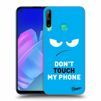 Ovitek za Huawei P40 Lite E - Angry Eyes - Blue