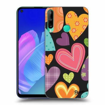 Ovitek za Huawei P40 Lite E - Colored heart