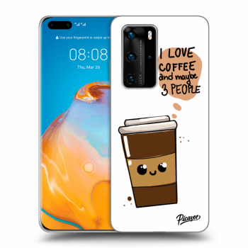 Ovitek za Huawei P40 Pro - Cute coffee