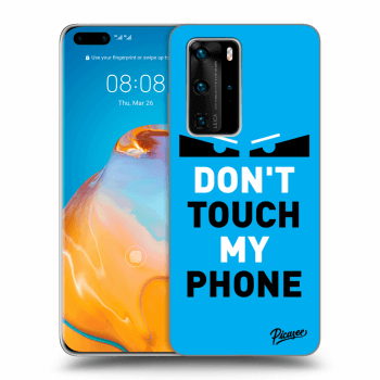 Ovitek za Huawei P40 Pro - Shadow Eye - Blue