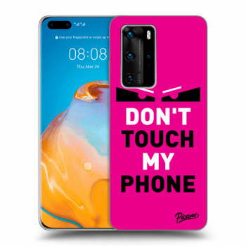Ovitek za Huawei P40 Pro - Shadow Eye - Pink
