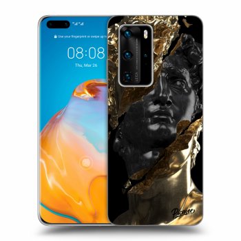 Ovitek za Huawei P40 Pro - Gold - Black