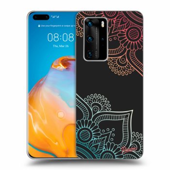 Ovitek za Huawei P40 Pro - Flowers pattern