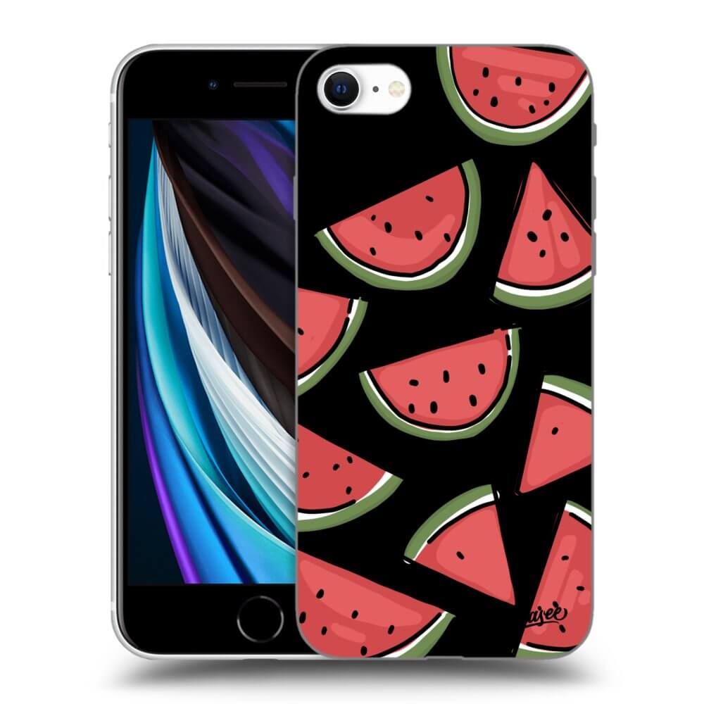 Silikonski črni Ovitek Za Apple IPhone SE 2020 - Melone