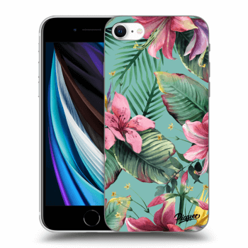 Picasee silikonski črni ovitek za Apple iPhone SE 2020 - Hawaii