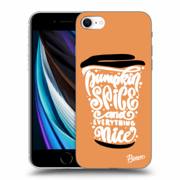 Ovitek za Apple iPhone SE 2020 - Pumpkin coffee
