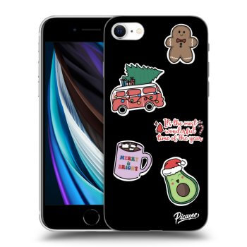 Picasee ULTIMATE CASE za Apple iPhone SE 2020 - Christmas Stickers
