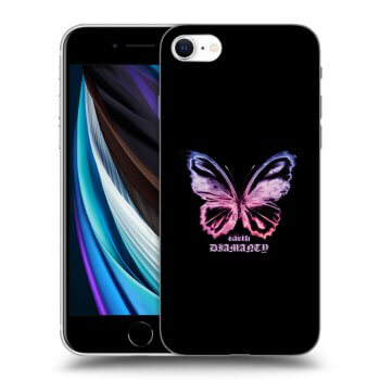 Ovitek za Apple iPhone SE 2020 - Diamanty Purple