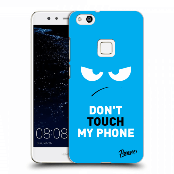 Ovitek za Huawei P10 Lite - Angry Eyes - Blue