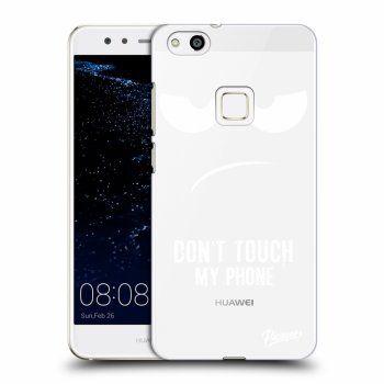 Picasee silikonski prozorni ovitek za Huawei P10 Lite - Don't Touch My Phone