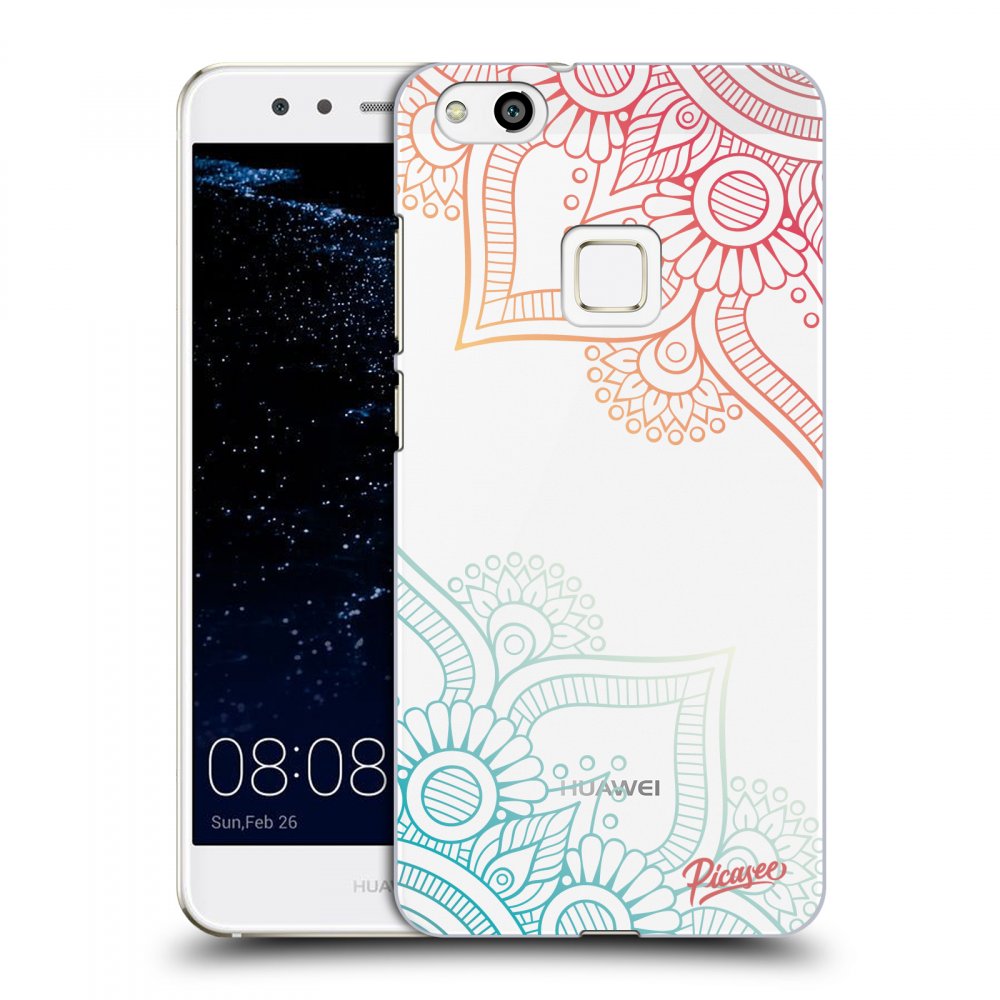 Picasee silikonski prozorni ovitek za Huawei P10 Lite - Flowers pattern