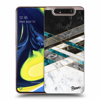 Ovitek za Samsung Galaxy A80 A805F - Black & White geometry