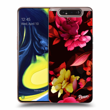 Ovitek za Samsung Galaxy A80 A805F - Dark Peonny